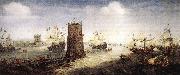 WIERINGEN, Cornelis Claesz van Capture of Damiate USA oil painting artist